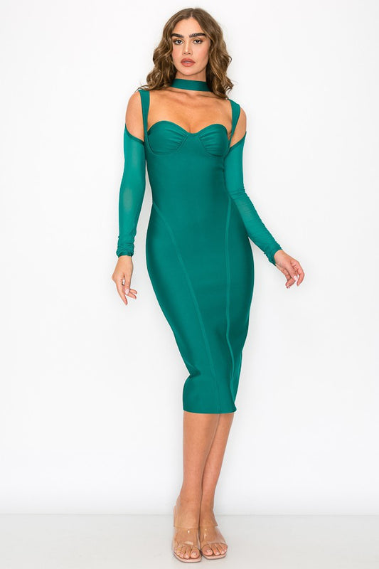 Elegant Bandage Dress